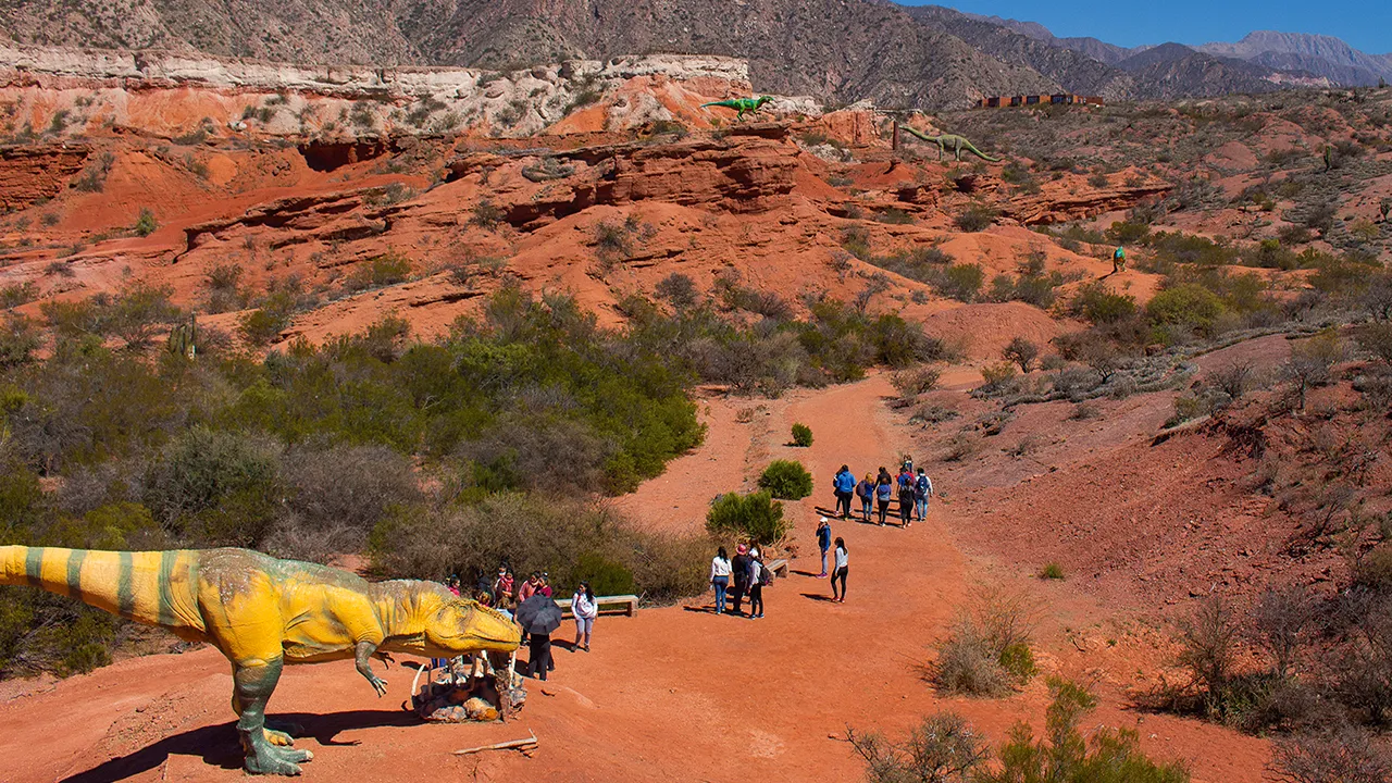 Panoramica del Valle Rojo